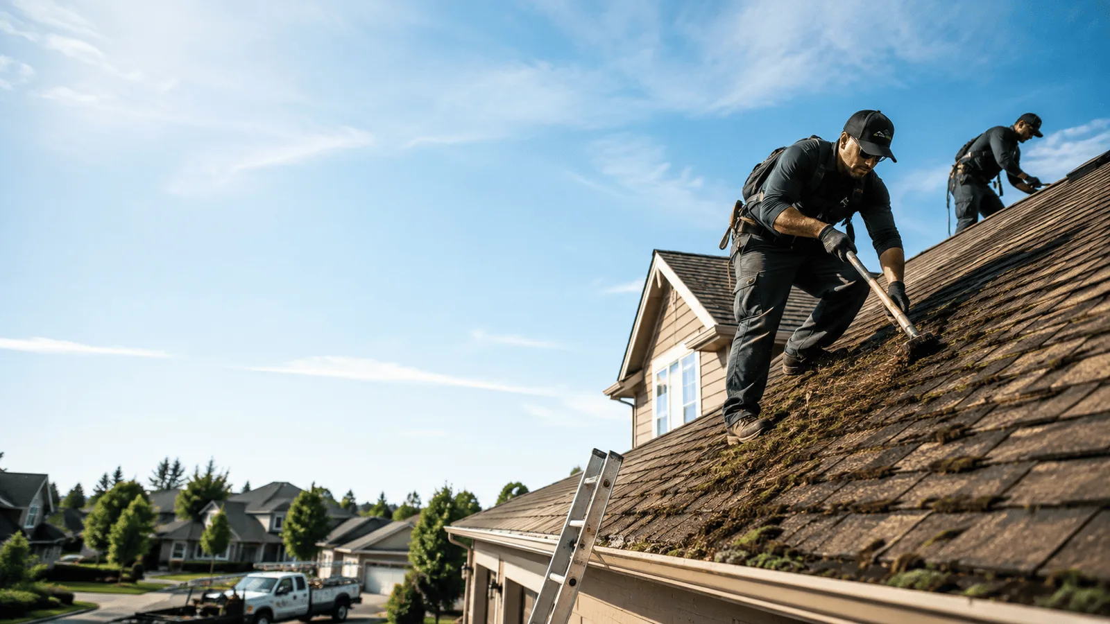 Roof Moss Removal in Bainbridge, OH near me